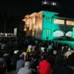 Ratusan Warga Padati Gedung Juang 45 Tambun Selatan, Nobar Piala Dunia 2026 Berlangsung Meriah dan Kondusif