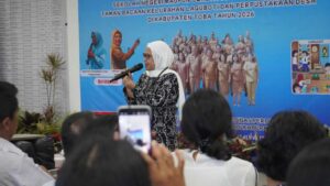 Bupati Toba Effendi Sintong P. Napitupulu Kuatkan Visi Misi Mewujudkan Perpustakaan Berkualitas