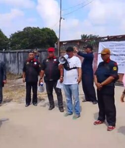 Aksi Warga Bathin Solapan Desak Penegakan Hukum atas Dugaan Gudang CPO Ilegal di Air Kulim