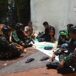 Babinsa Koramil 04/Pulogadung dan Komduk Sisir Wilayah Lewat Patroli Malam