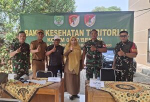 Kolaborasi Babinsa, Kelurahan dan Puskesmas Padurenan, Koramil 05/Bantar Gebang Hadirkan Layanan Cek Kesehatan Gratis untuk Warga