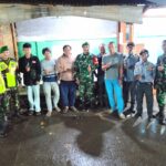 Perkuat Kamtibmas Tanpa Henti, Babinsa Koramil 04/Jati Asih Intensifkan Patroli Malam Bersama Linmas
