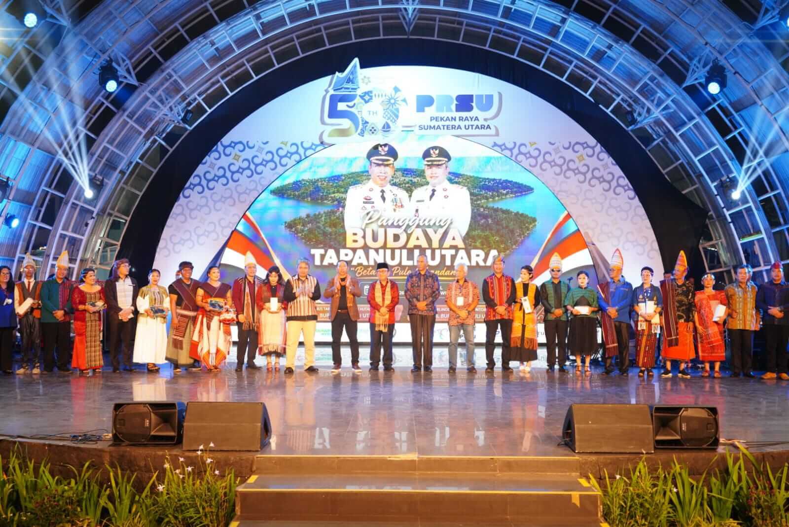 Panggung Budaya "Beta Tu Pulo Sibandang" Meriahkan PRSU Ke-50, Pemkab Taput Promosikan Wisata Berbasis Budaya