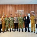 Wabup Taput Sambut Tim Supervisi Satgas Percepatan Rehabilitasi dan Rekonstruksi Pascabencana di Bandara Silangit