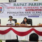 DPRD Gelar Paripurna HUT Ke-23 Humbang Hasundutan, Bupati Ajak Wujudkan Humbahas “KEREN”