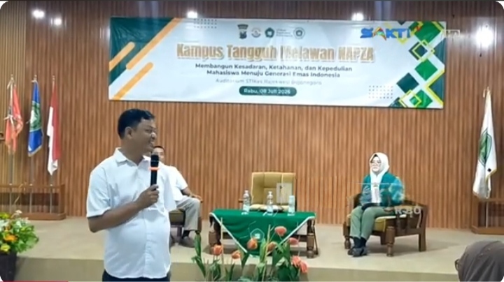 Satresnarkoba Polres Bojonegoro Perkuat Kesadaran Mahasiswa Rajekwesi Cegah Penyalahgunaan NAPZA(ist)