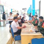 Koramil 03/Pasar Rebo–Ciracas Gelar Bakti Kesehatan Gratis di Terminal Kampung Rambutan