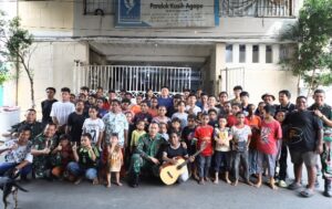 Dandim 0502/Jakarta Utara Tebar Kepedulian, Berbagi Semangat di Yayasan Pondok Kasih Agape