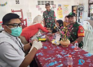 Kodim 0505/Jakarta Timur Gelar Bakti Kesehatan Teritorial di Kayu Putih