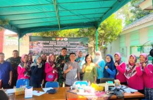 Kolaborasi TNI dan Puskesmas Jatisari, Bakti Kesehatan Teritorial Kodim 0507/Bekasi Layani 135 Warga