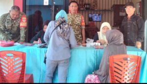 Koramil 06/Cakung Gelar Bakti Kesehatan Teritorial Gratis di Penggilingan