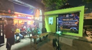 Demam Semifinal Piala Dunia 2026 Warnai Nobar Kodim 0501/Jakarta Pusat