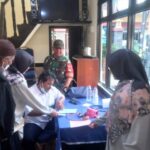 Peduli Kesehatan Warga, Koramil 02/Matraman Gelar Bakti Kesehatan Teritorial