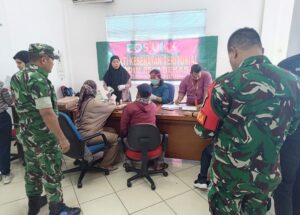 Sentuhan Nyata untuk Warga, Kodim 0507/Bekasi Gelar Bakti Kesehatan Teritorial di Perumahan Dakota Jatiasih