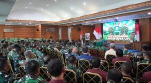 Jam Komandan Jadi Momen Pelepasan Kasdim Letkol Inf Danny Sulistyo dan Edukasi Tabungan Emas di Kodim 0502/Jakarta Utara