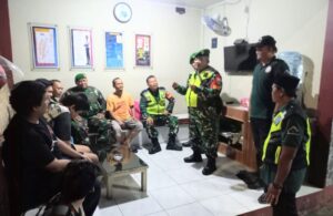 Cegah Gangguan Kamtibmas, Koramil 04/Jati Asih Perkuat Patroli Malam di Wilayah Binaan