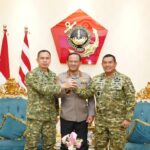 Perkuat Sinergi TNI-POLRI, Kapolda Metro Jaya Dan Pangdam Jaya Kunjungi Pangkormar 