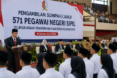 Setyo Wahono kepada 571 PNS: Integritas adalah Harga Mati dalam Pelayanan Publik (ilustrasi)