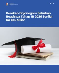 Pemkab Bojonegoro Kucurkan Rp10,5 Miliar untuk Beasiswa Tahap 1B 2026, 2.670 Mahasiswa Terima Manfaat