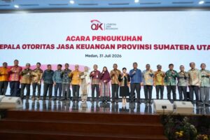 Kepala OJK Sumut Resmi Berganti, Pemkab Samosir Harapkan Sinergi Perkuat Ekonomi Daerah