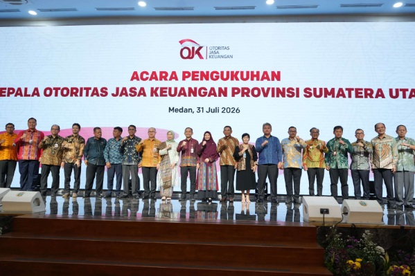 Kepala OJK Sumut Resmi Berganti, Pemkab Samosir Harapkan Sinergi Perkuat Ekonomi Daerah