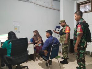 Hadirkan Layanan Kesehatan Gratis, Koramil 04/Pulogadung Gelar Bakti Kesehatan Teritorial