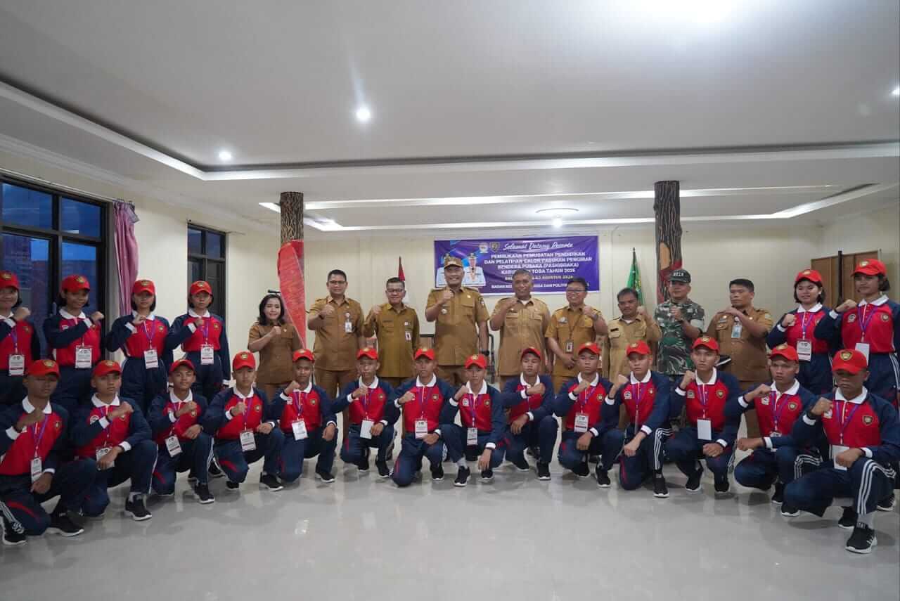 Bupati Toba Resmikan Diklat Paskibraka 2026, 20 Putra-Putri Terbaik Siap Bertugas pada HUT RI ke-81