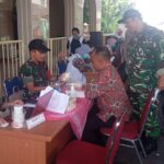 Wujud Nyata Kepedulian TNI, Kodim 0505/JT Gelar Bakti Kesehatan Teritorial