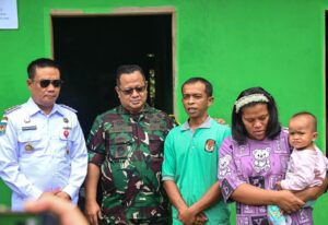 Bupati Bersama Ketua Tim Wasev Pusterad Tinjau Sasaran TMMD di Humbahas