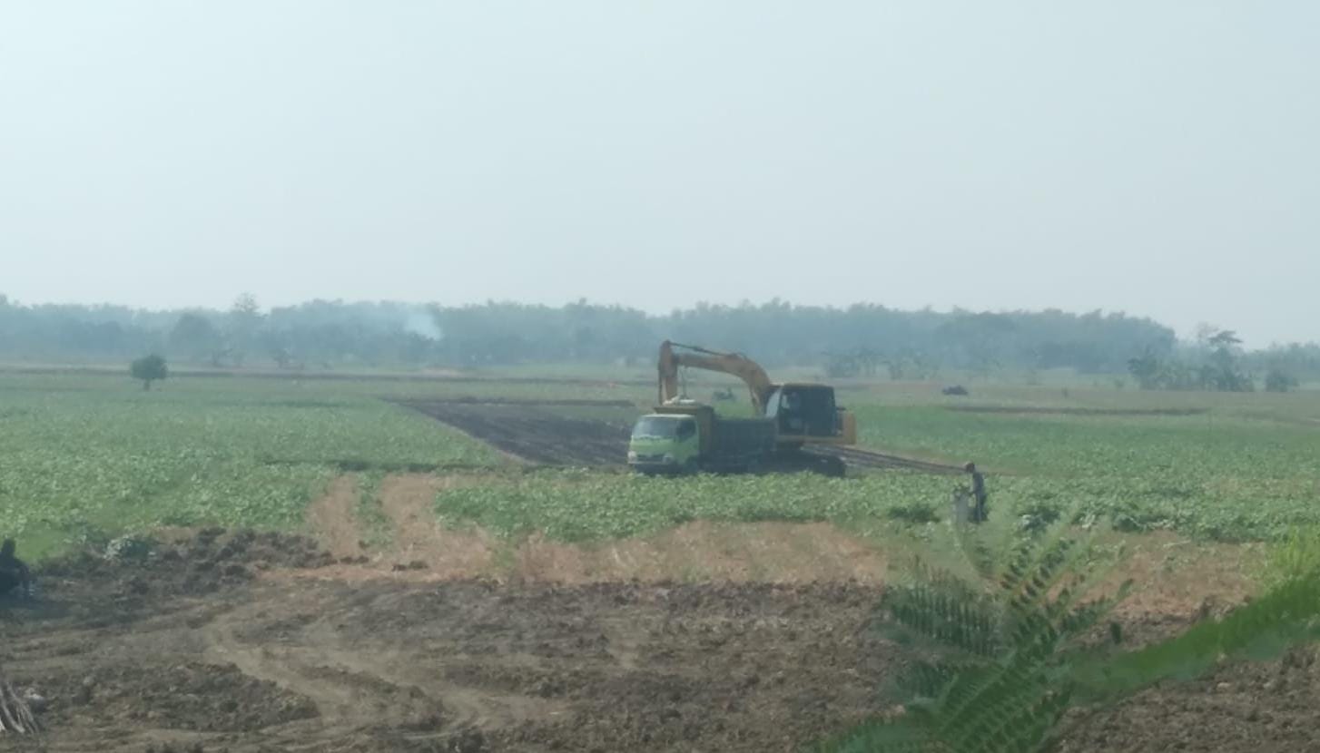 Foto: diduga galian ilegal di Desa Balungtawun Kecamatan Sukodadi
