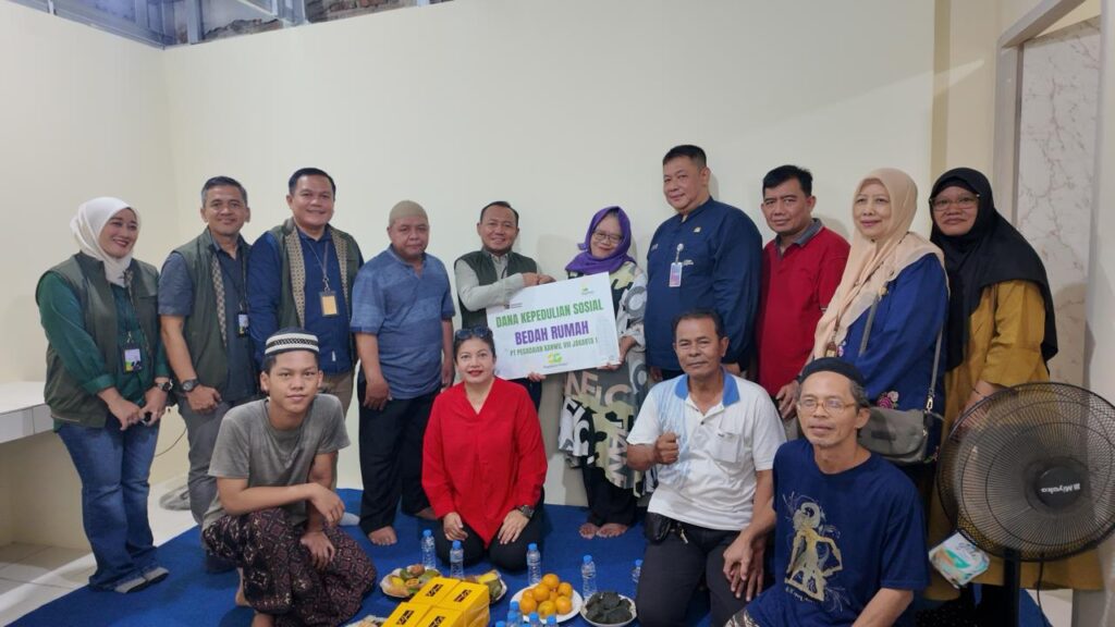 Pegadaian Kanwil VIII Jakarta 1 Berikan Bantuan Bedah Rumah bagi Warga Kramat, Senen