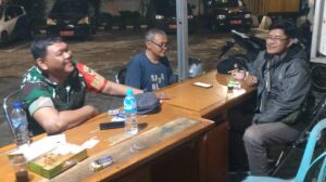 Koramil 06/Cakung Gelar Patroli/Siskamling Bersama Warga