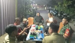 Koramil 01/Jatinegara Gelar Patroli/Siskamling Cegah Kenakalan Remaja