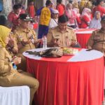 Lurah Malaka Jaya Hadiri Jamuan Rakyat HUT Ke-81 Kemerdekaan RI di BKT Duren Sawit