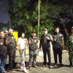 Koramil 04/Pulogadung Gelar Patroli/Siskamling Keliling Bersama Komduk Jaga Kamtibmas di Wilayah