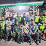 Ciptakan Suasana Aman dan Nyaman, Koramil 04/Jati Asih Bersinergi Laksanakan Patroli Malam