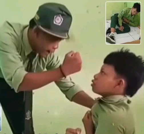 Foto: Pelaku Dan Korban Dari Potongan Video yang beredar(ist)