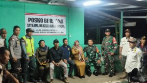 Koramil 07/Cipayung dan Komduk Gelar Patroli/Siskamling Antisipasi Tawuran dan Kenakalan Remaja
