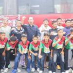 Bupati Taput Lepas 52 Atlet U-13 dan U-15 ke Piala Soeratin di Sibolga