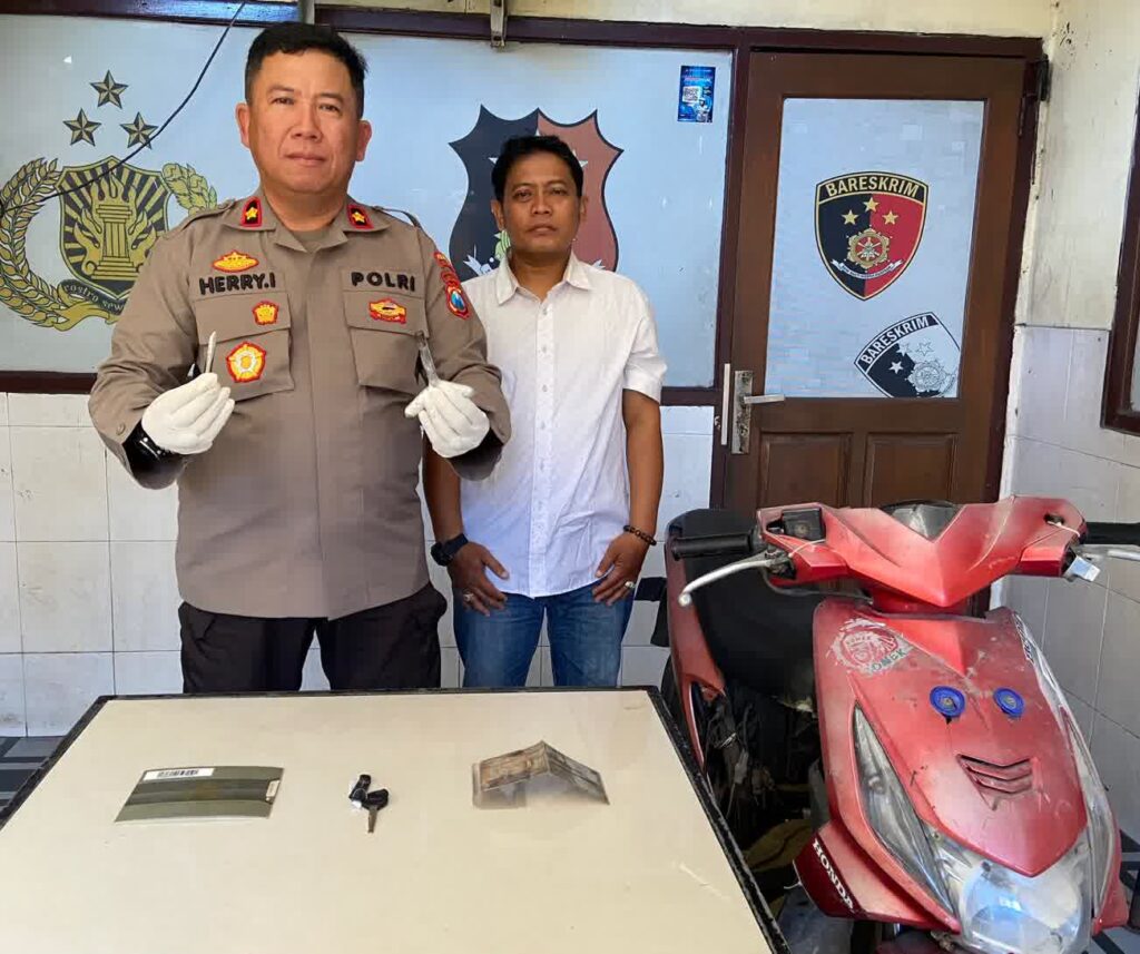 Kepergok Curi Motor, Dua Curanmor Babak Belur Dihajar Massa di Mrutu Kalianyar Surabaya