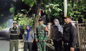 Koramil 02/Matraman Gelar Patroli dan Siskamling Keliling Bersama Komduk, Perkuat Kamtibmas Wilayah