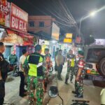 Patroli Malam Bersama, Koramil 01/Kranji Pastikan Keamanan Lingkungan Tetap Terjaga