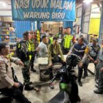 Patroli Sinergi Bersama Polri, Koramil 05/Bantar Gebang Antisipasi Perkembangan Situasi Keamanan Wilayah