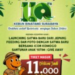 HUT ke-110 KBS, Empat Kura-Kura Aldabra Raksasa dari Jepang Jadi Penghuni Baru