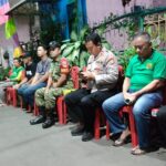 Jaga Kamtibmas Malam Minggu, Babinsa Koramil 05/Kramatjati-Makasar Gelar Siskamling