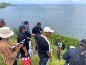 Advokat Dwi Heri Mustika, S.H.,M.H bersama pihak PTUN Kupang menggelar Peninjauan Setempat (PS) di Obyek Lokasi Sengketa