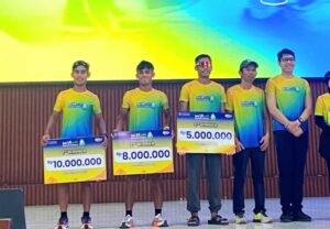 Petarung Gagak Hitam, Pratu Mahfud Baini Rebut Juara 3 FULL MARATHON BTN UI GREEN RUN 2026