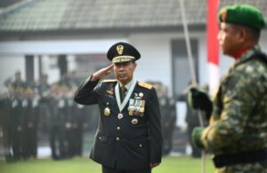 Pusterad Gelar Upacara Peringatan Hari Ulang Tahun ke-81 Kemerdekaan RI
