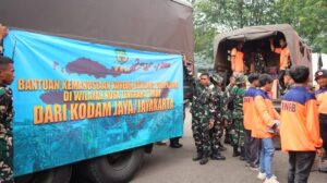 Kodam Jaya Kirim Bantuan Kemanusian Untuk Korban Gempa NTT