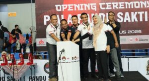 Opening Ceremony Bola Voli Putri KU-2010 Piala Pandu Sakti 97 Semarakkan Pengabdian 29 Tahun
